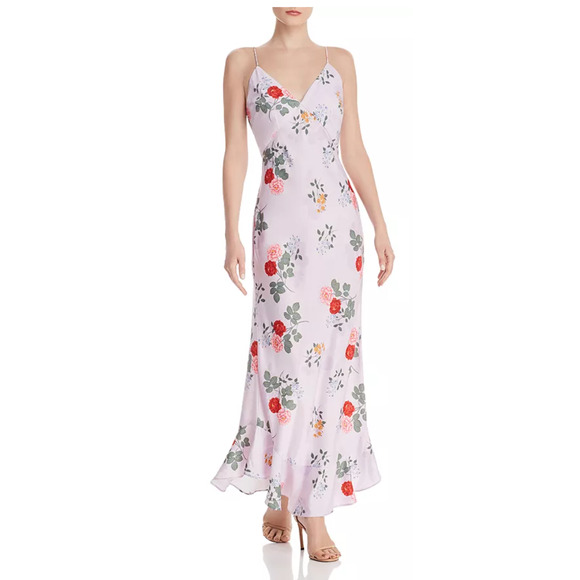 Keepsake Pretty One Lilac Floral Slip Maxi Dress Size 6 NWT Wedding - Picture 13 of 13